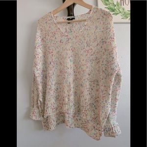 H&M knitted off the shoulder Oversized Sweater